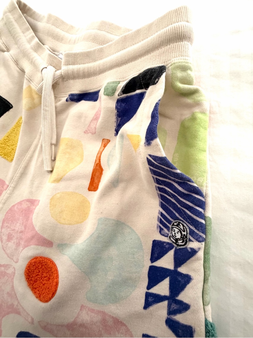 Billionaire Boys Club (BBC) "Star Dust" Joggers in "Buttercream" colorway. - Picture 4 of 8